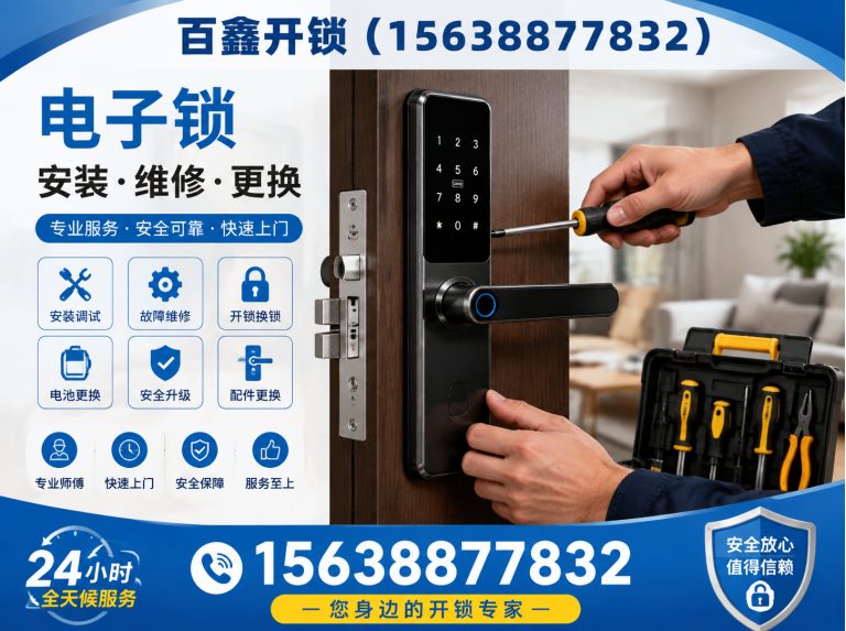 上街区百鑫开锁展示图